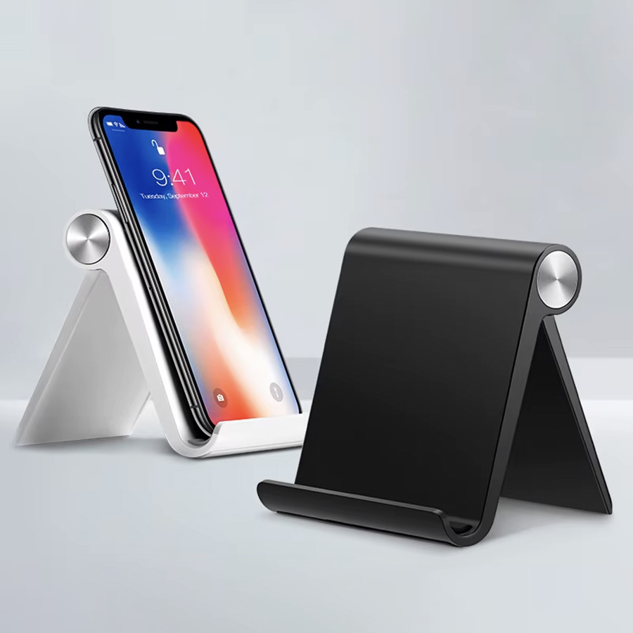 Tech Accessories Desk - Adjustable Phone Holder Stand Portable Foldable