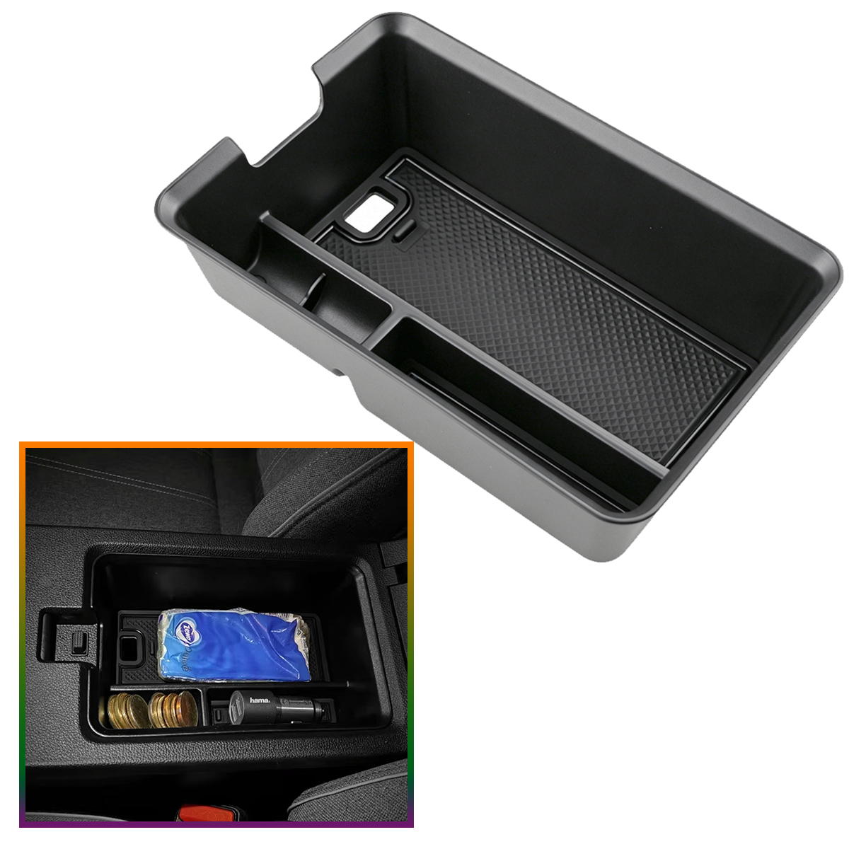 Tech Accessories Renault - Armrest Storage Box for Renault Megane
