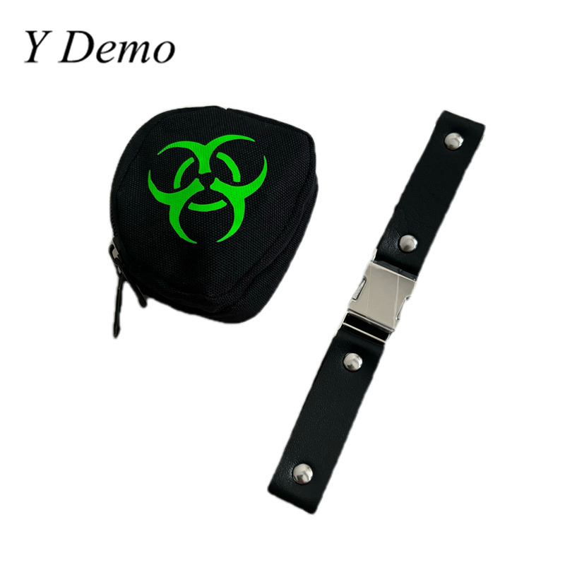 Tech Accessories Bag - Y Demo Techwear Biohazard Small Bag