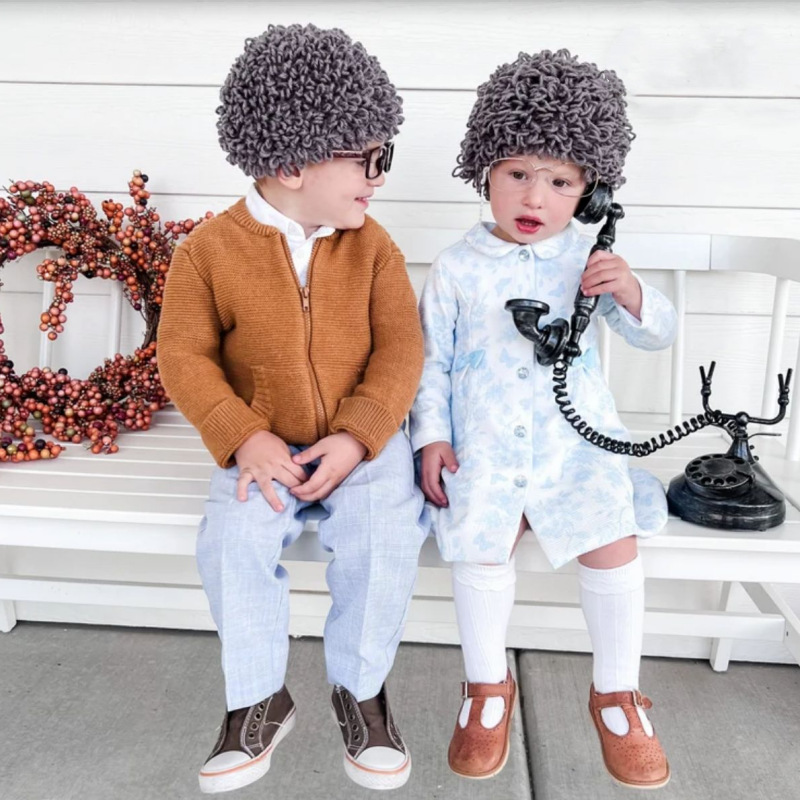 Cute Kids Boy Girl Old Lady Wo - Tech Hair Accessories 评论和价格
