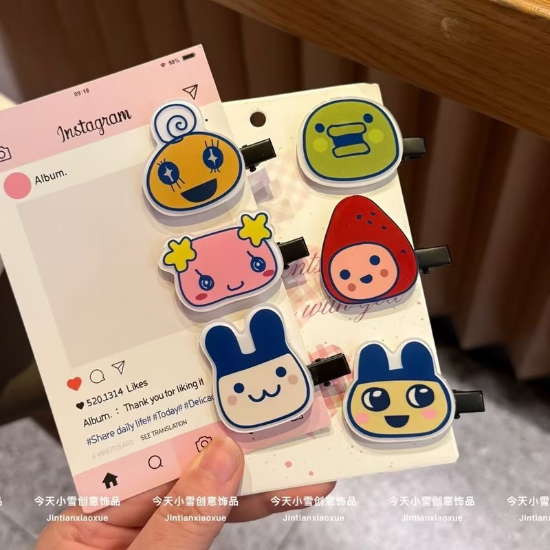 Tamagotchi Series Hairpin Cart - Tech Hair Accessories 评论和价格