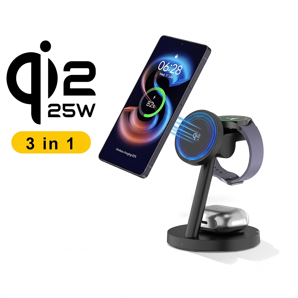 3in1 Qi2.2 25W Fast Wireless C - Wireless Charger 3 In 1 评论和价格