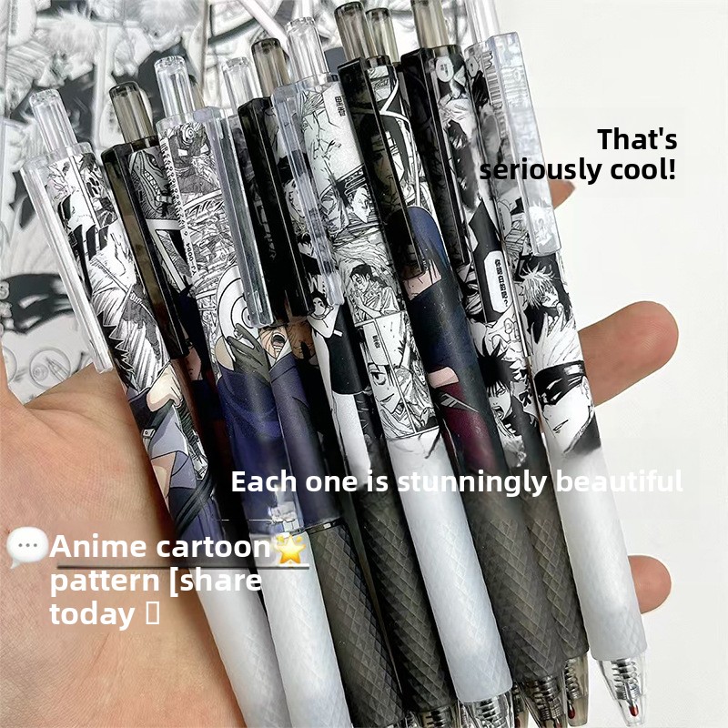 Anime Naruto Gel Pen Cute Cart - Tech Accessories For Office 评论和价格