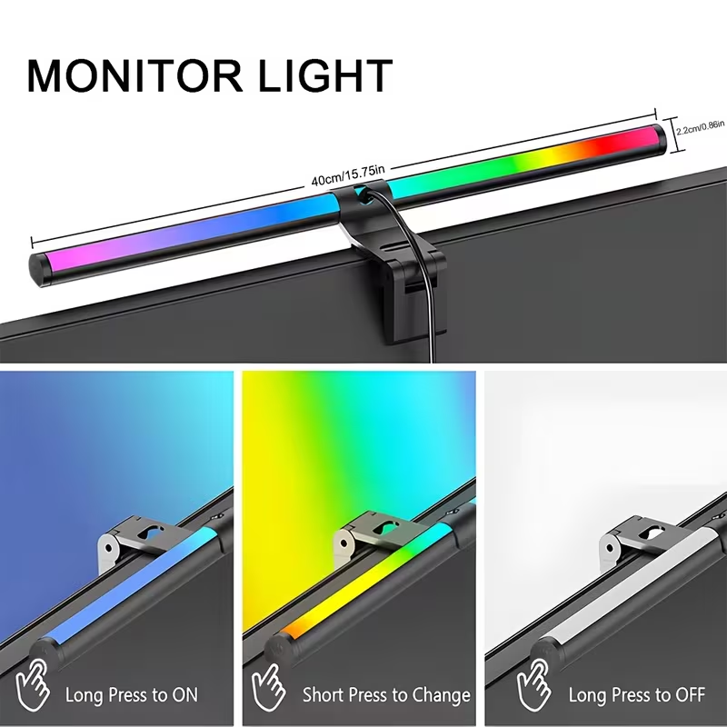Monitor Light Bar RGB Lightbar - Tech Accessories Desk 评论和价格