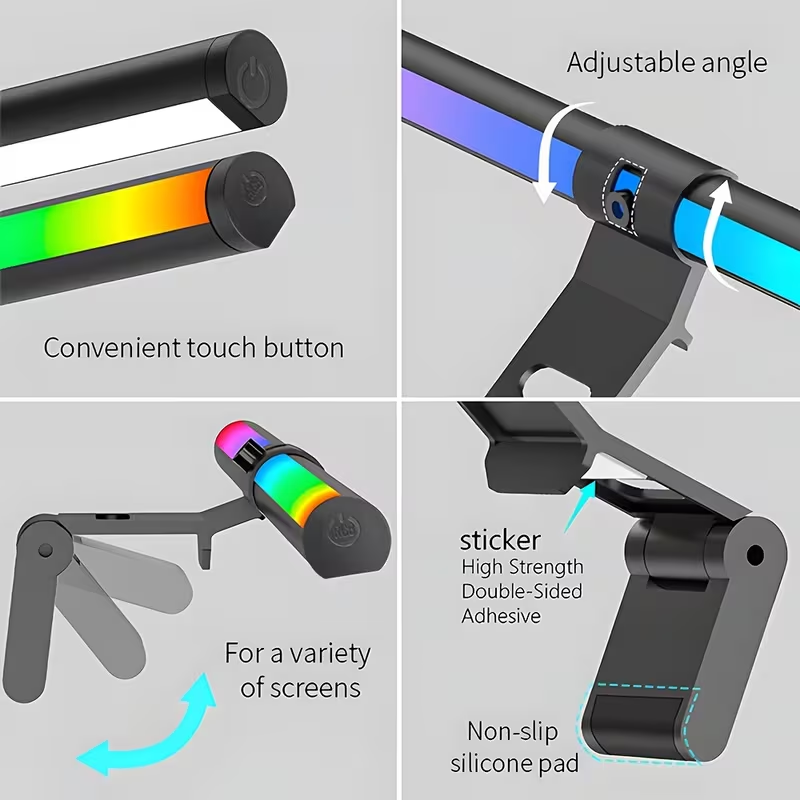 Monitor Light Bar RGB Lightbar - Tech Accessories Desk 评论和价格