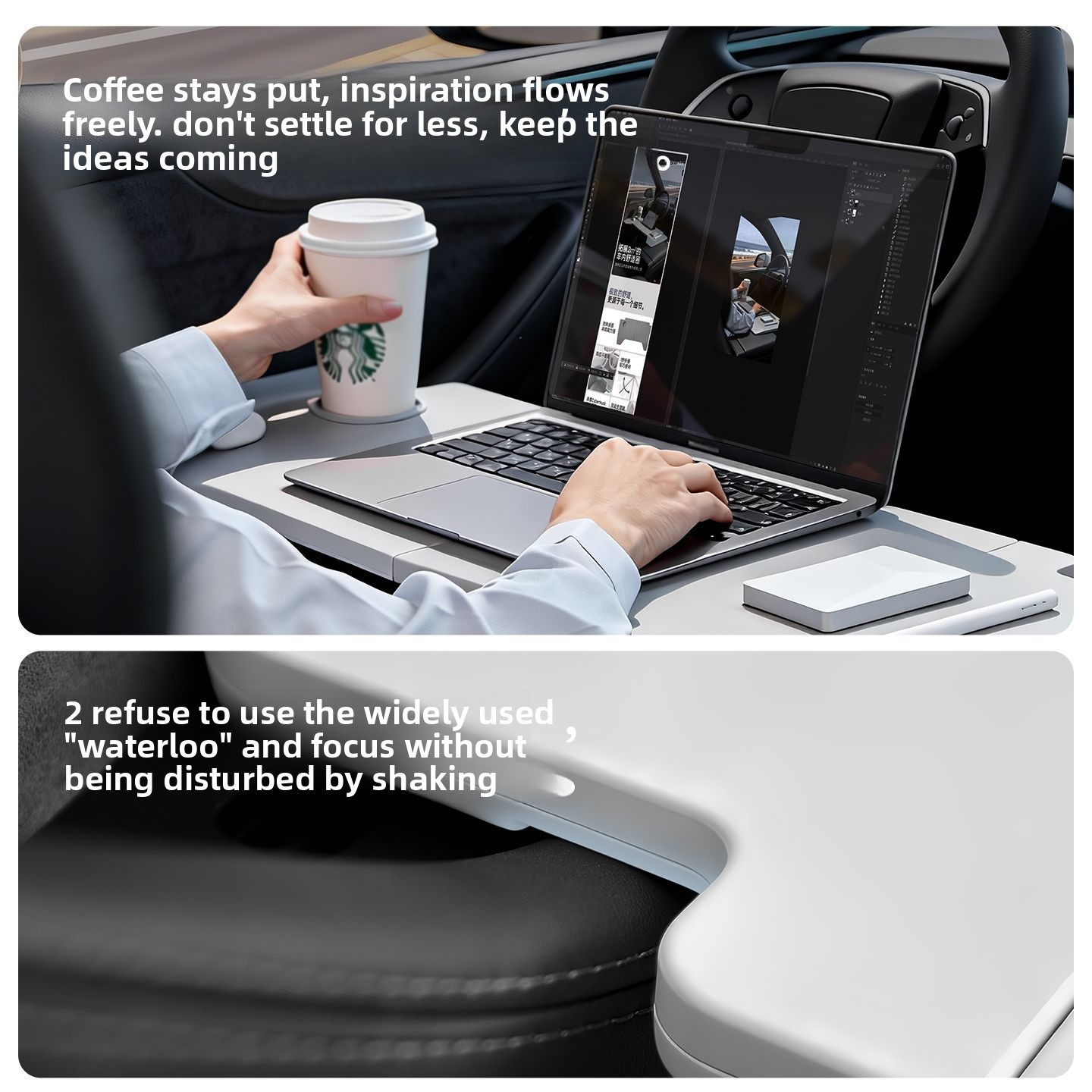 Foldable Car Desk For Tesla Mo - Tech Accessories Desk 评论和价格