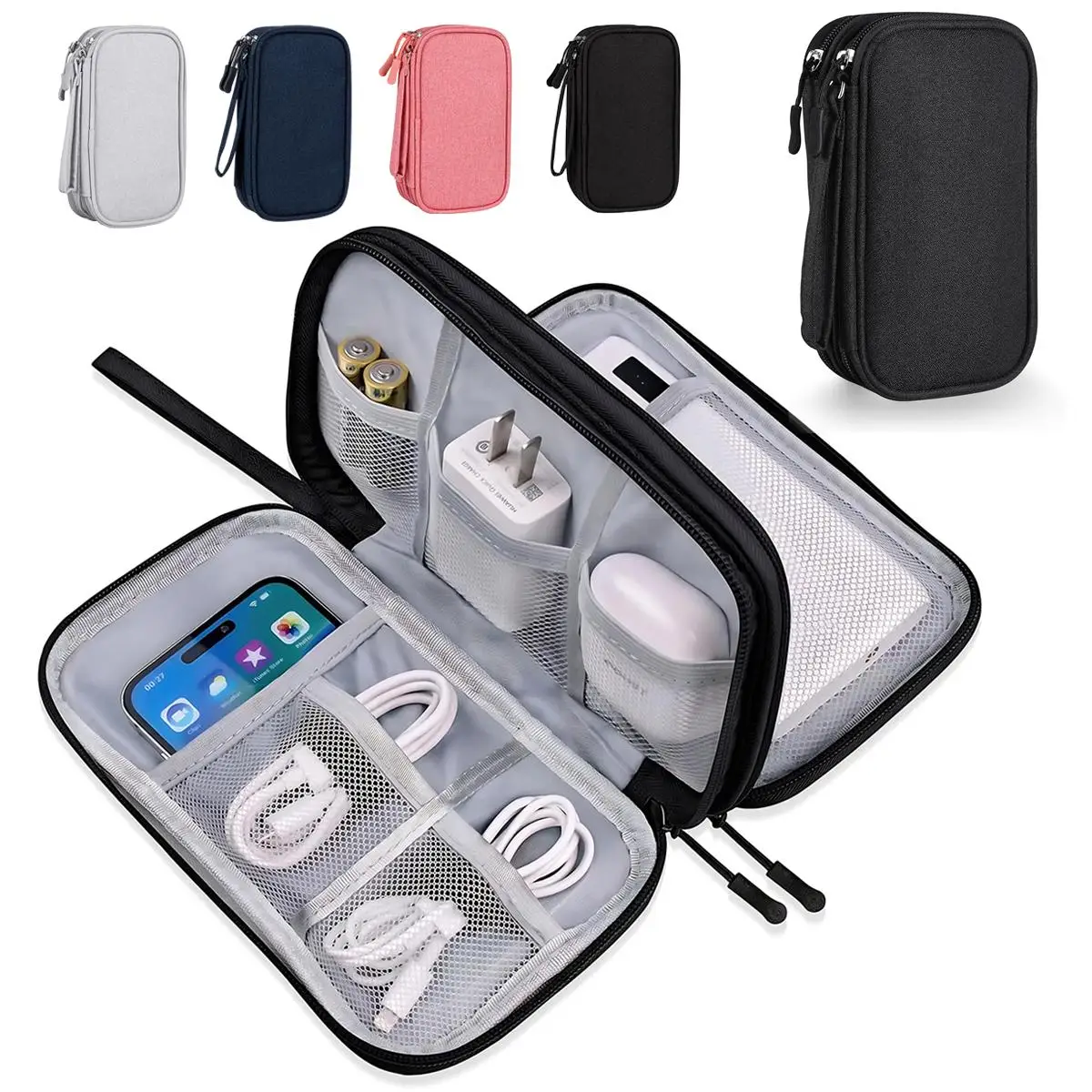 Waterproof Travel Cable Organi - Tech Accessories Hard Case 评论和价格