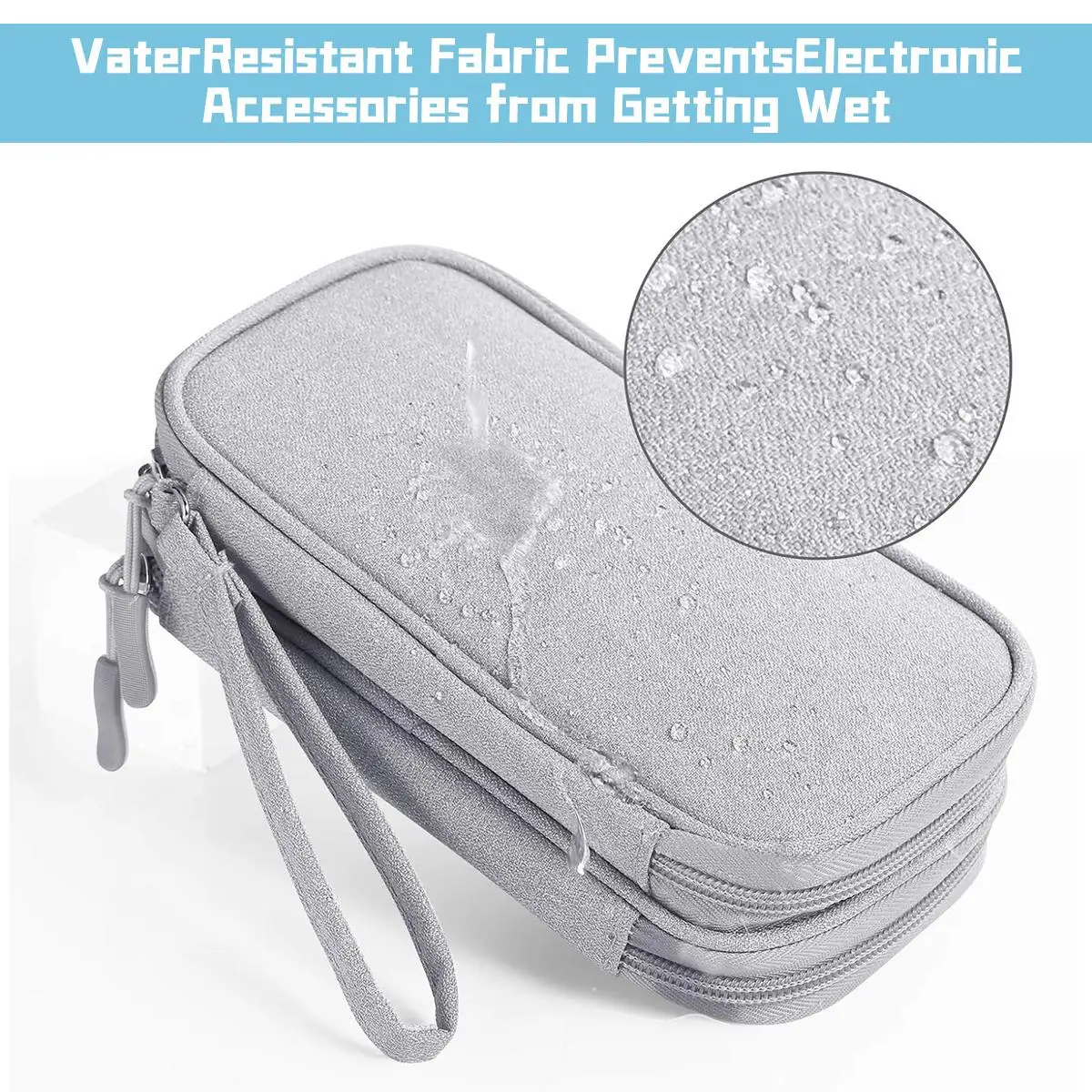 Waterproof Travel Cable Organi - Tech Accessories Hard Case 评论和价格