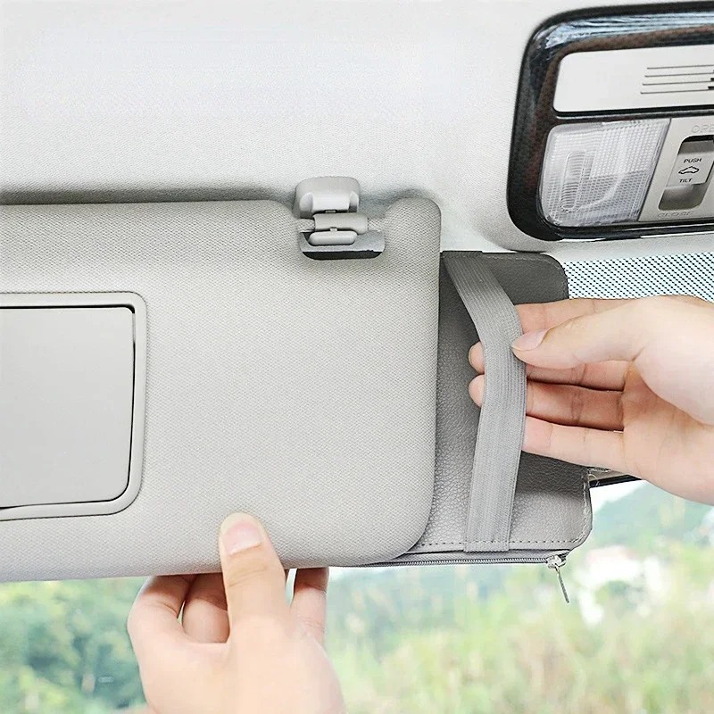 Car Sun Visor Organizer Multi- - Tech Accessories Bag 评论和价格