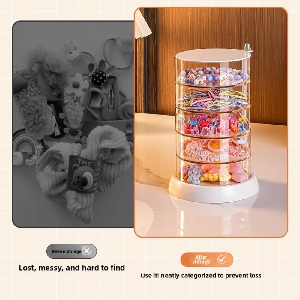 360 Rotating Clear Hair Access - Tech Hair Accessories 评论和价格