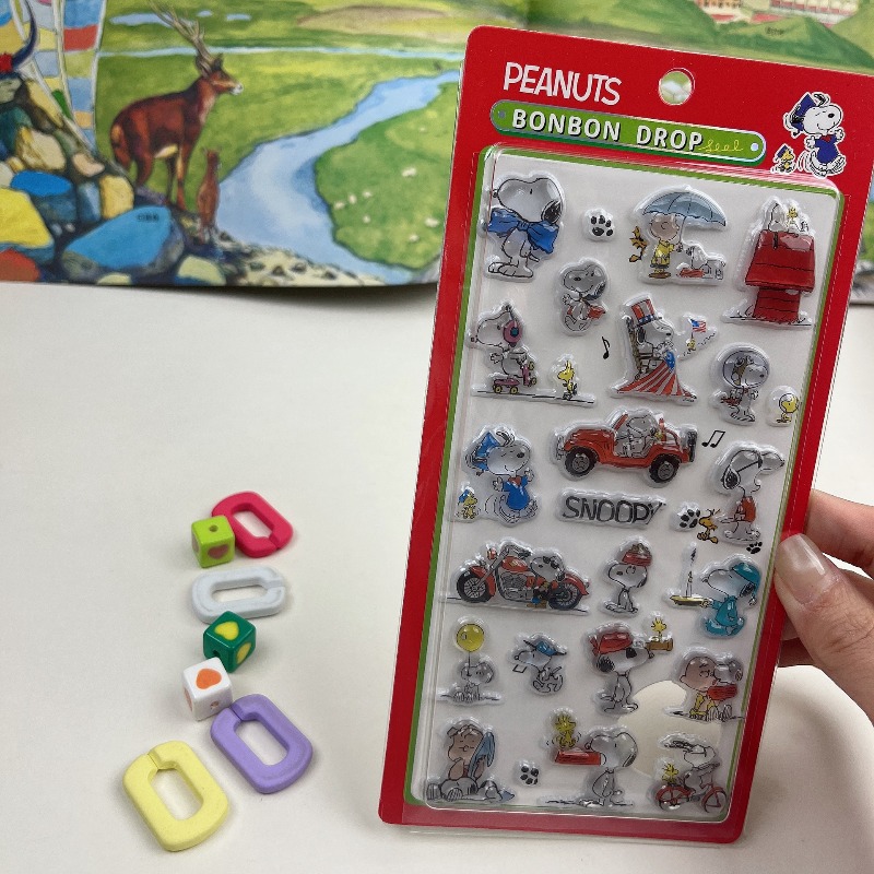 8Pcs Cute Snoopy Cartoon 3D Re - Tech Accessories For Office 评论和价格