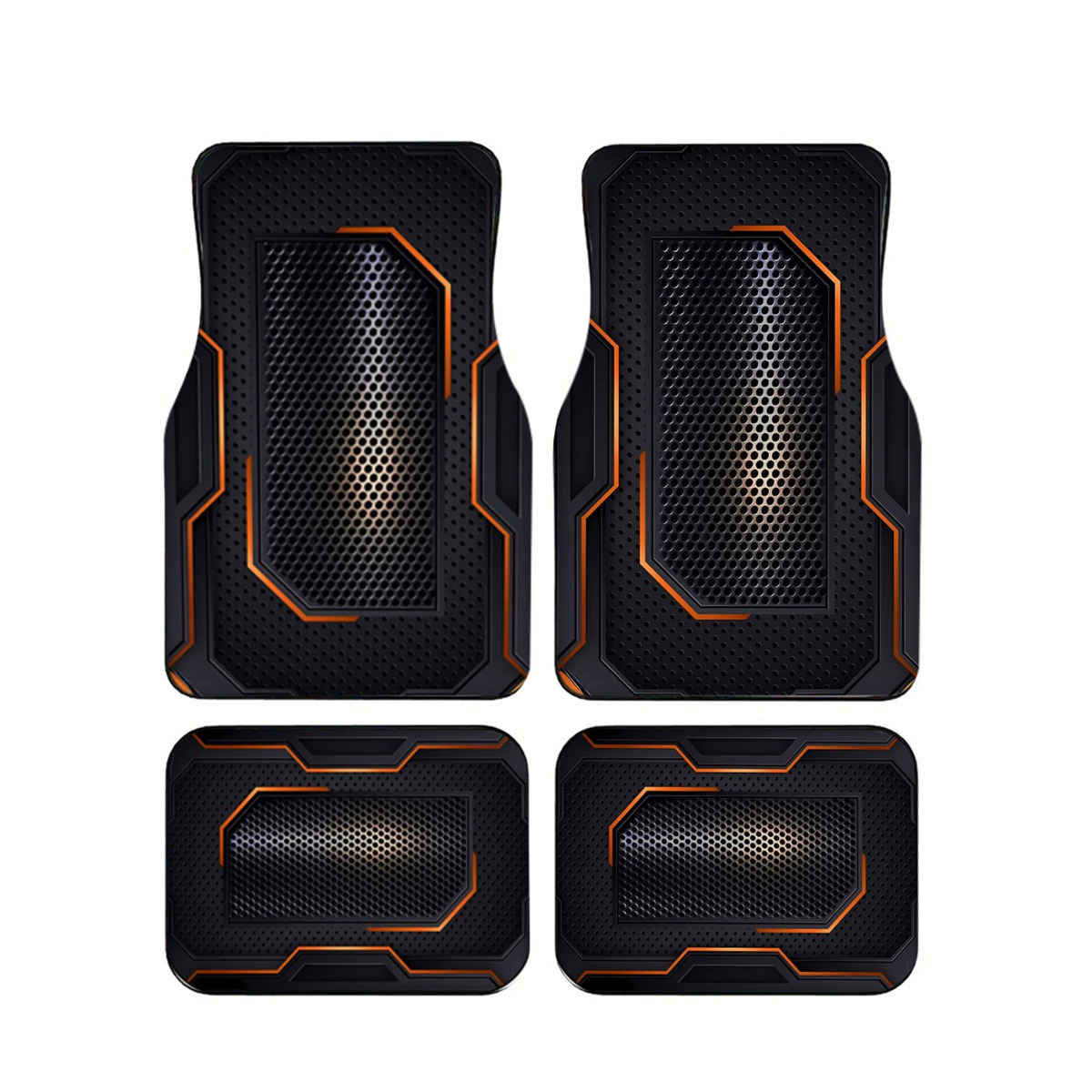 4Pcs Universal Car Floor Mats  - Universal Tech Accessories 评论和价格