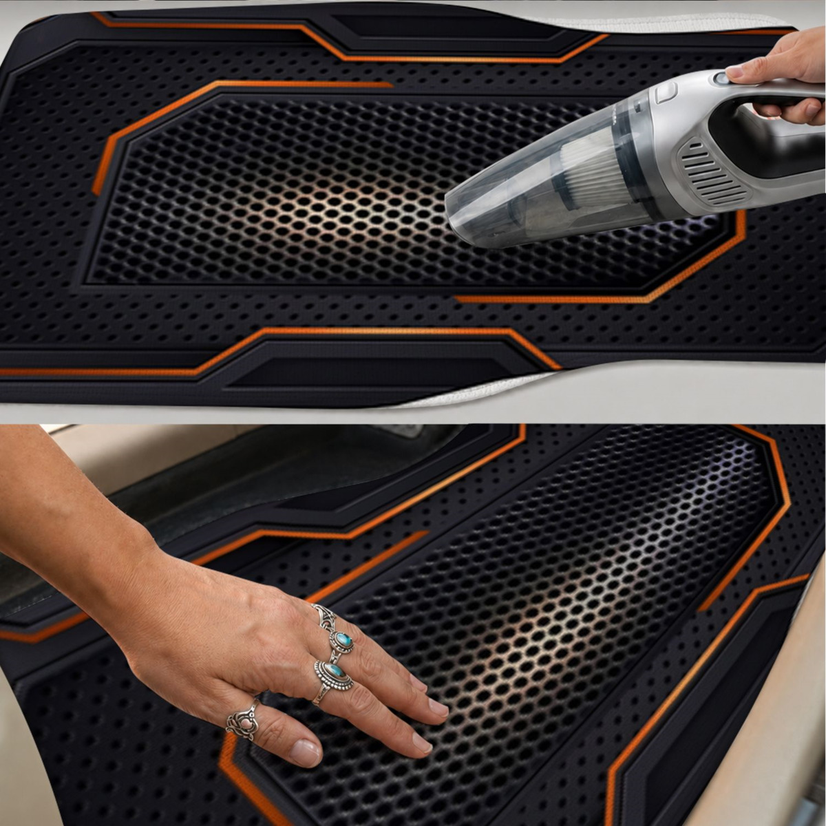 4Pcs Universal Car Floor Mats  - Universal Tech Accessories 评论和价格