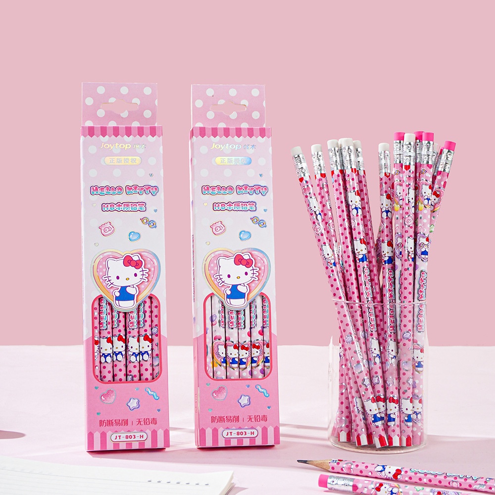 12Pcs Genuine Sanrio Hello Kit - Tech Accessories For Office 评论和价格
