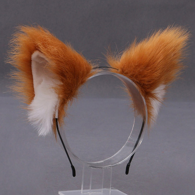 Fluffy Fox Cat Ear Plush Headb - Tech Hair Accessories 评论和价格
