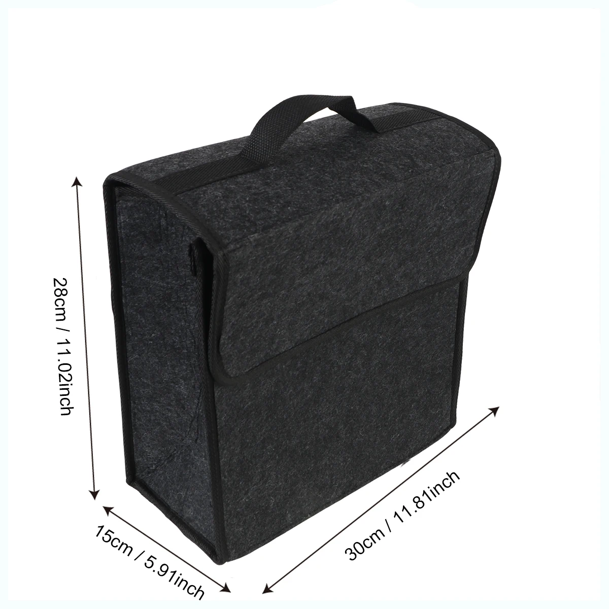 KKJOY Felt Car Trunk Organizer - Tech Accessories Bag 评论和价格