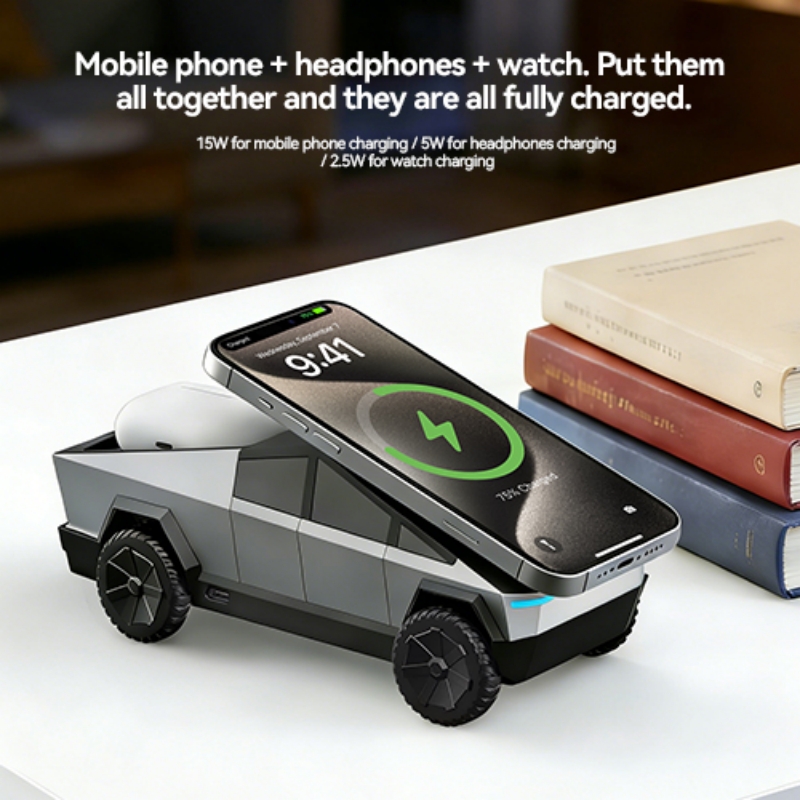 Desktop Stand 3-in-1 CyberDock - Wireless Charger 3 In 1 评论和价格