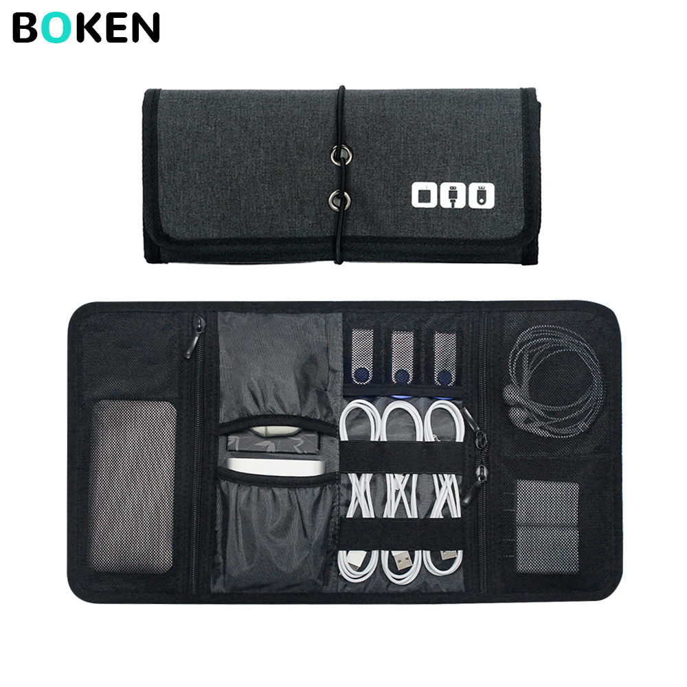 Tech Organizer Bag Cable Stora - Tech Accessories Bag 评论和价格