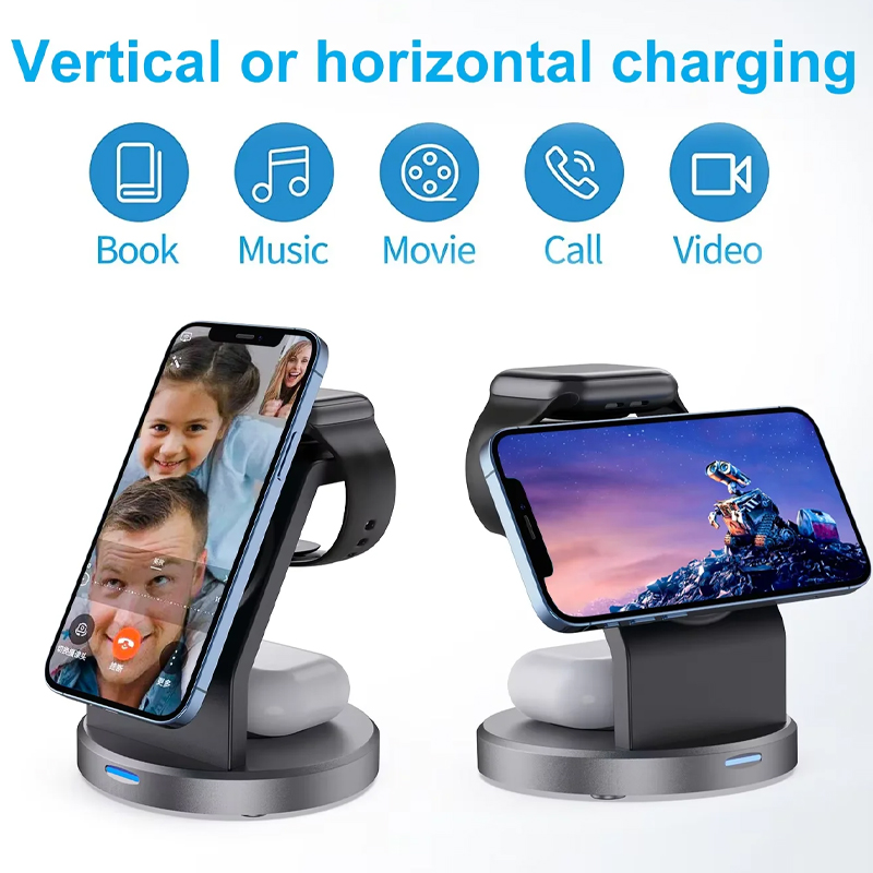 3 In 1 Wireless Charger Stand  - Wireless Charger 3 In 1 评论和价格