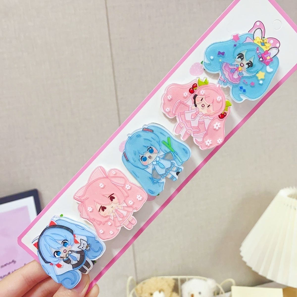 Hatsune Miku cartoon hair clip - Tech Hair Accessories 评论和价格