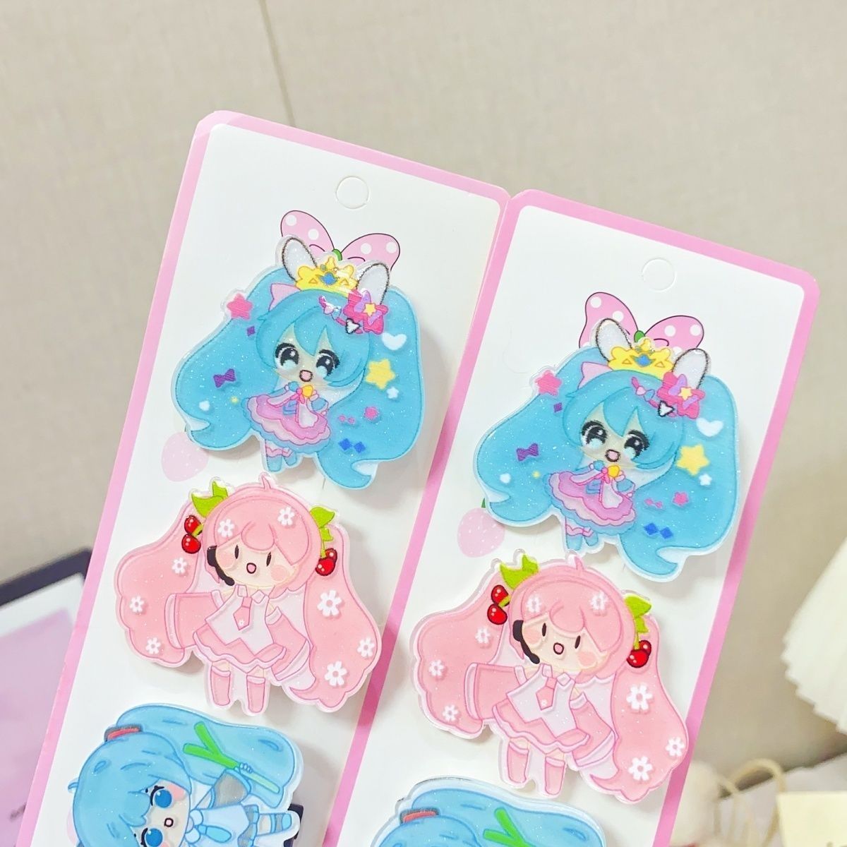 Hatsune Miku cartoon hair clip - Tech Hair Accessories 评论和价格