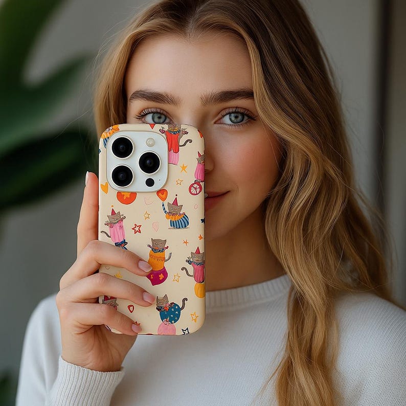 Circus Cat IPhone Case Kitten  - Tech Accessories Iphone 评论和价格