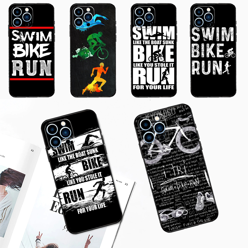 Swim Bike Run Triathlon Case F - Tech Accessories Iphone 评论和价格