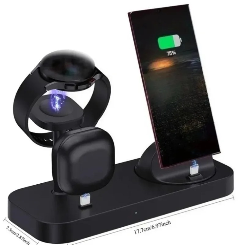 3 in 1 Wireless Charger Dual C - Wireless Charger 3 In 1 评论和价格
