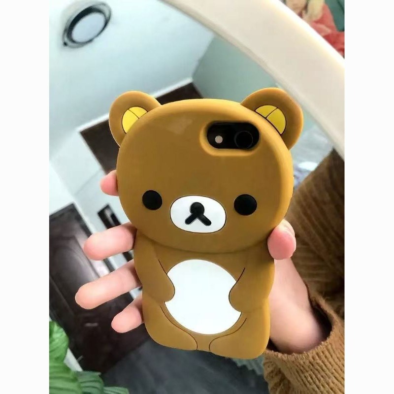 3D Rilakkuma Stereo Silicone S - Tech Accessories Iphone 评论和价格