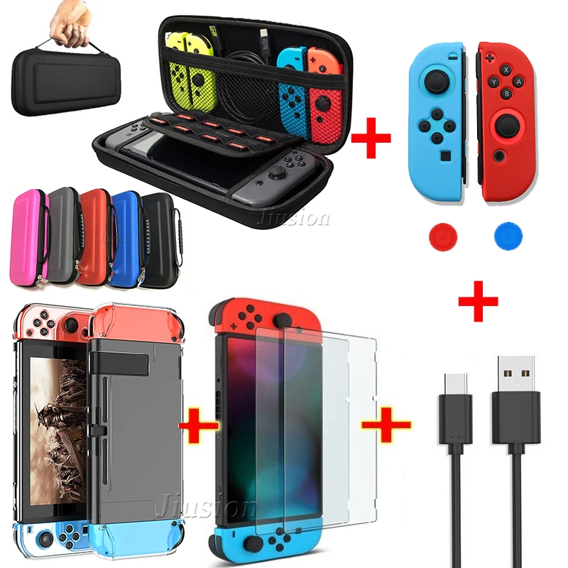 6 in 1 Kit Bags For Nintendo S - Tech Accessories Hard Case 评论和价格