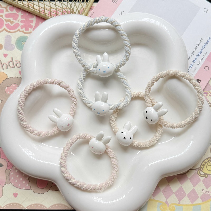 New Miffy Rabbit Cartoon Hair  - Tech Hair Accessories 评论和价格