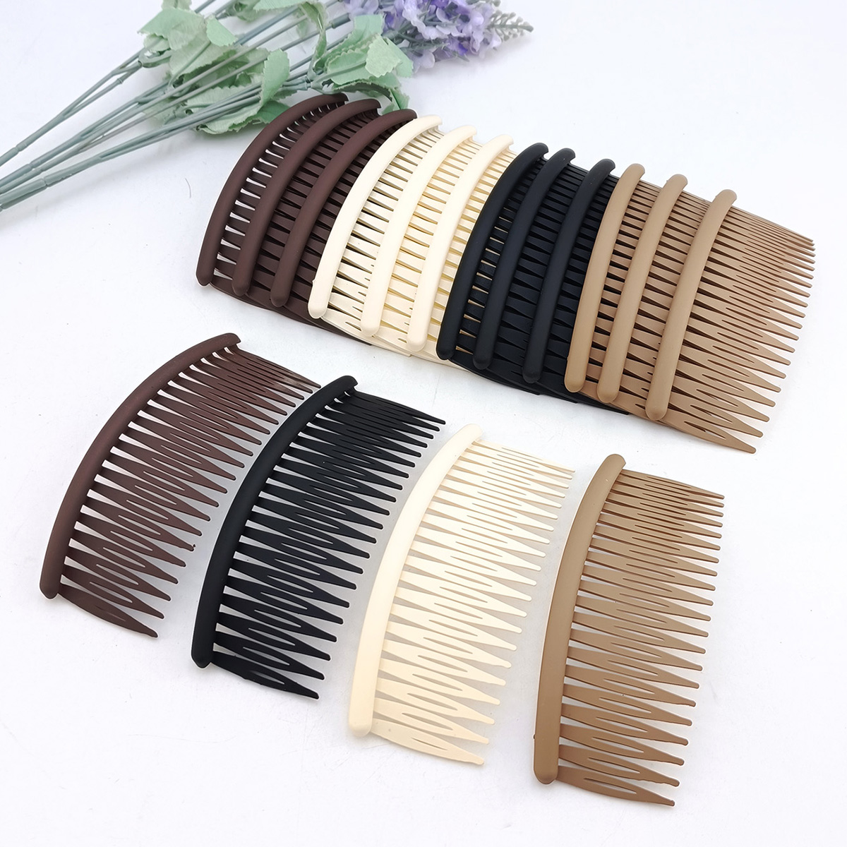1/12 PCS Women Hair Comb Large - Tech Hair Accessories 评论和价格